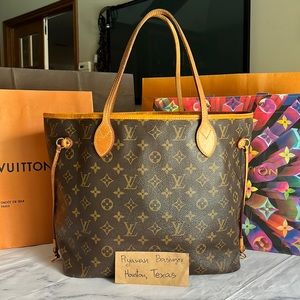 Authentic Louis Vuitton Neverfull MM